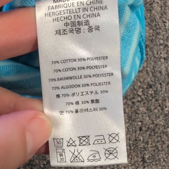 Zara Kids Blue Striped Hoodie - Picture 11 of 11